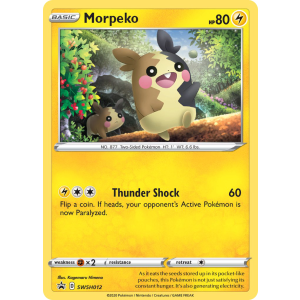 Promo Morpeko SWSH012/307 Pokemon TCG Sword & Shield SWSH Black Star Promos