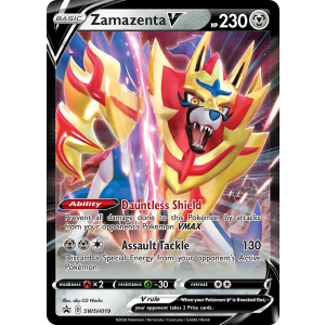 Promo Zamazenta V SWSH019/307 Pokemon TCG Sword & Shield SWSH Black Star Promos