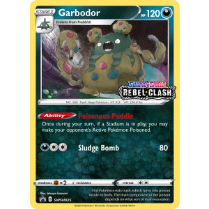 Promo Garbodor SWSH025/307 Pokemon TCG Sword & Shield SWSH Black Star Promos