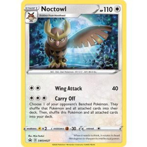 Promo Noctowl SWSH027/307 Pokemon TCG Sword & Shield SWSH Black Star Promos