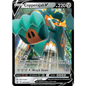 Promo Copperajah V SWSH030/307 Pokemon TCG Sword & Shield SWSH Black Star Promos