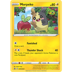 Promo Morpeko SWSH031/307 Pokemon TCG Sword & Shield SWSH Black Star Promos