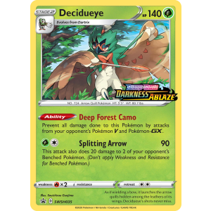 Promo Decidueye SWSH035/307 Pokemon TCG Sword & Shield SWSH Black Star Promos