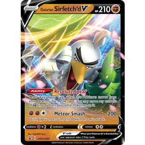 Promo Galarian Sirfetch'd V SWSH043/307 Pokemon TCG Sword & Shield SWSH Black Star Promos