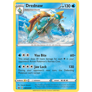 Promo Drednaw SWSH047/307 Pokemon TCG Sword & Shield SWSH Black Star Promos