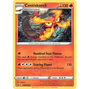 Promo Centiskorch SWSH048/307 Pokemon TCG Sword & Shield SWSH Black Star Promos