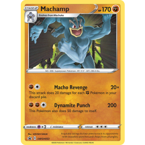 Promo Machamp SWSH053/307 Pokemon TCG Sword & Shield SWSH Black Star Promos