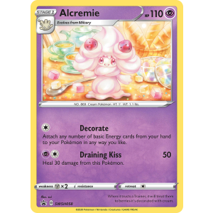 Promo Alcremie SWSH058/307 Pokemon TCG Sword & Shield SWSH Black Star Promos