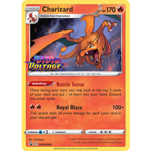 Promo Charizard SWSH066/307 Pokemon TCG Sword & Shield SWSH Black Star Promos