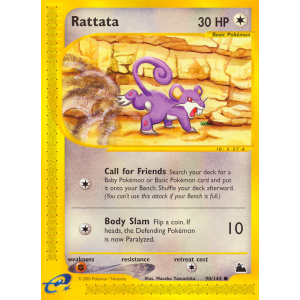 Rattata 90/144 Pokemon TCG E-Card Skyridge