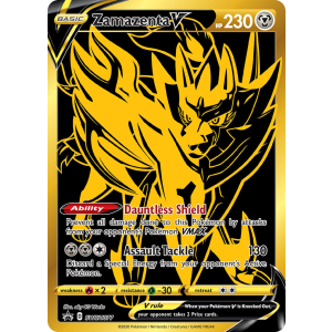 Promo Zamazenta V SWSH077/307 Pokemon TCG Sword & Shield SWSH Black Star Promos