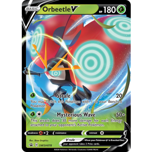 Promo Orbeetle V SWSH078/307 Pokemon TCG Sword & Shield SWSH Black Star Promos