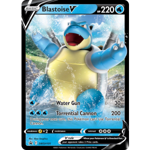 Promo Blastoise V SWSH101/307 Pokemon TCG Sword & Shield SWSH Black Star Promos