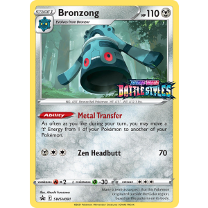 Promo Bronzong SWSH091/307 Pokemon TCG Sword & Shield SWSH Black Star Promos