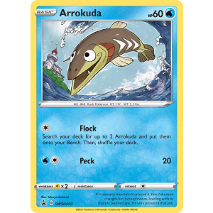 Promo Arrokuda SWSH093/307 Pokemon TCG Sword & Shield SWSH Black Star Promos