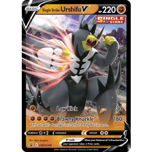 Promo Single Strike Urshifu V SWSH106/307 Pokemon TCG Sword & Shield SWSH Black Star Promos