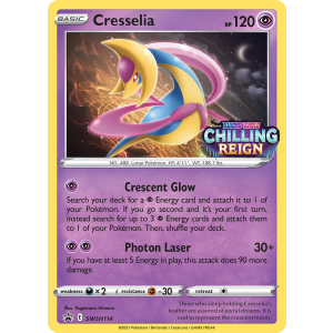 Promo Cresselia SWSH114/307 Pokemon TCG Sword & Shield SWSH Black Star Promos