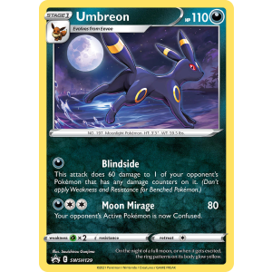 Promo Umbreon SWSH129/307 Pokemon TCG Sword & Shield SWSH Black Star Promos