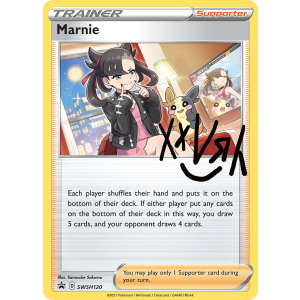 Promo Marnie SWSH120/307 Pokemon TCG Sword & Shield SWSH Black Star Promos