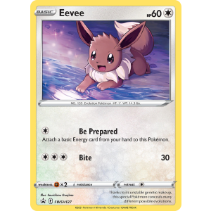 Promo Eevee SWSH127/307 Pokemon TCG Sword & Shield SWSH Black Star Promos