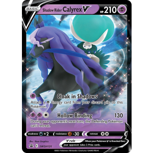 Promo Shadow Rider Calyrex V SWSH131/307 Pokemon TCG Sword & Shield SWSH Black Star Promos