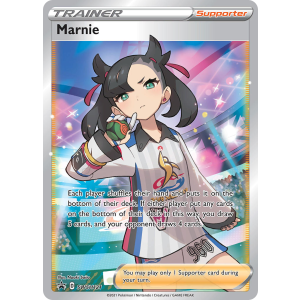 Promo Marnie SWSH121/307 Pokemon TCG Sword & Shield SWSH Black Star Promos