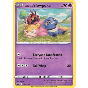 Promo Galarian Slowpoke SWSH126/307 Pokemon TCG Sword & Shield SWSH Black Star Promos