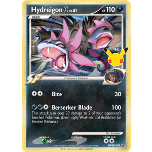 Promo Hydreigon C SWSH138/307 Pokemon TCG Sword & Shield SWSH Black Star Promos