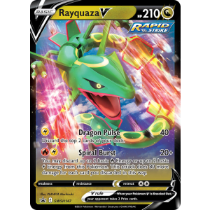 Promo Rayquaza V SWSH147/307 Pokemon TCG Sword & Shield SWSH Black Star Promos