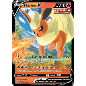 Promo Flareon V SWSH149/307 Pokemon TCG Sword & Shield SWSH Black Star Promos