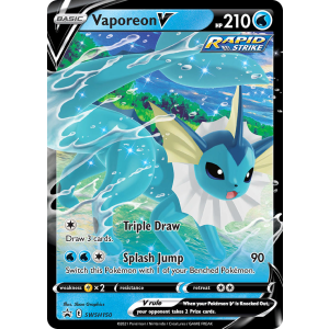 Promo Vaporeon V SWSH150/307 Pokemon TCG Sword & Shield SWSH Black Star Promos