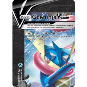 Promo Greninja V-UNION SWSH155/307 Pokemon TCG Sword & Shield SWSH Black Star Promos