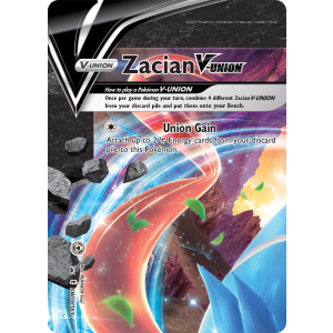 Promo Zacian V-UNION SWSH163/307 Pokemon TCG Sword & Shield SWSH Black Star Promos