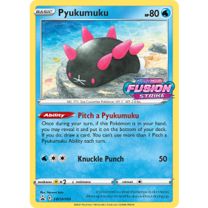 Promo Pyukumuku SWSH169/307 Pokemon TCG Sword & Shield SWSH Black Star Promos