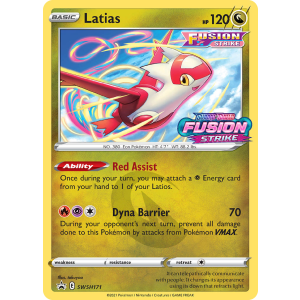 Promo Latias SWSH171/307 Pokemon TCG Sword & Shield SWSH Black Star Promos