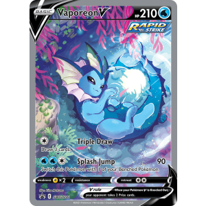 Promo Vaporeon V SWSH181/307 Pokemon TCG Sword & Shield SWSH Black Star Promos