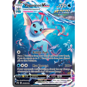 Promo Vaporeon VMAX SWSH182/307 Pokemon TCG Sword & Shield SWSH Black Star Promos