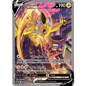 Promo Jolteon V SWSH183/307 Pokemon TCG Sword & Shield SWSH Black Star Promos