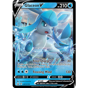 Promo Glaceon V SWSH196/307 Pokemon TCG Sword & Shield SWSH Black Star Promos