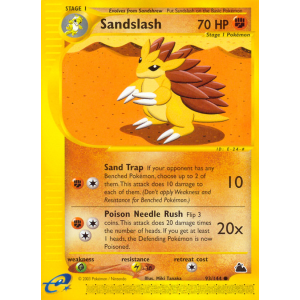 Sandslash 93/144 Pokemon TCG E-Card Skyridge