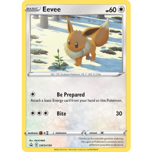 Promo Eevee SWSH190/307 Pokemon TCG Sword & Shield SWSH Black Star Promos