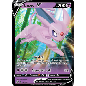 Promo Espeon V SWSH201/307 Pokemon TCG Sword & Shield SWSH Black Star Promos