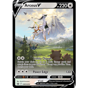 Promo Arceus V SWSH204/307 Pokemon TCG Sword & Shield SWSH Black Star Promos