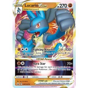 Promo Lucario VSTAR SWSH214/307 Pokemon TCG Sword & Shield SWSH Black Star Promos