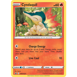 Promo Cyndaquil SWSH221/307 Pokemon TCG Sword & Shield SWSH Black Star Promos