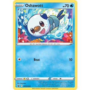 Promo Oshawott SWSH222/307 Pokemon TCG Sword & Shield SWSH Black Star Promos