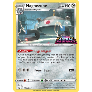 Promo Magnezone SWSH208/307 Pokemon TCG Sword & Shield SWSH Black Star Promos