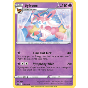 Promo Sylveon SWSH211/307 Pokemon TCG Sword & Shield SWSH Black Star Promos