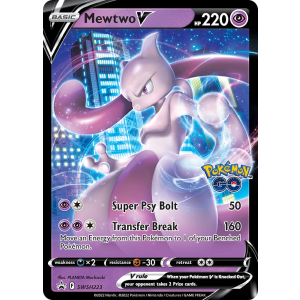 Promo Mewtwo V SWSH223/307 Pokemon TCG Sword & Shield SWSH Black Star Promos