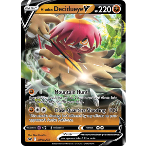 Promo Hisuian Decidueye V SWSH238/307 Pokemon TCG Sword & Shield SWSH Black Star Promos